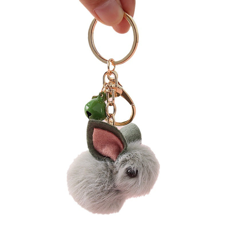 Wholesale Cute Cartoon Teddy Wool Felt Keychain